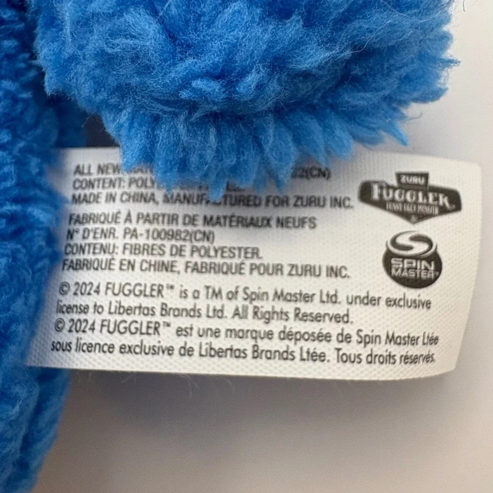 Fuggler Chaos Crew Stinkface Blue Plush Toy Weird Core Cute Ugly Monster‎ 9